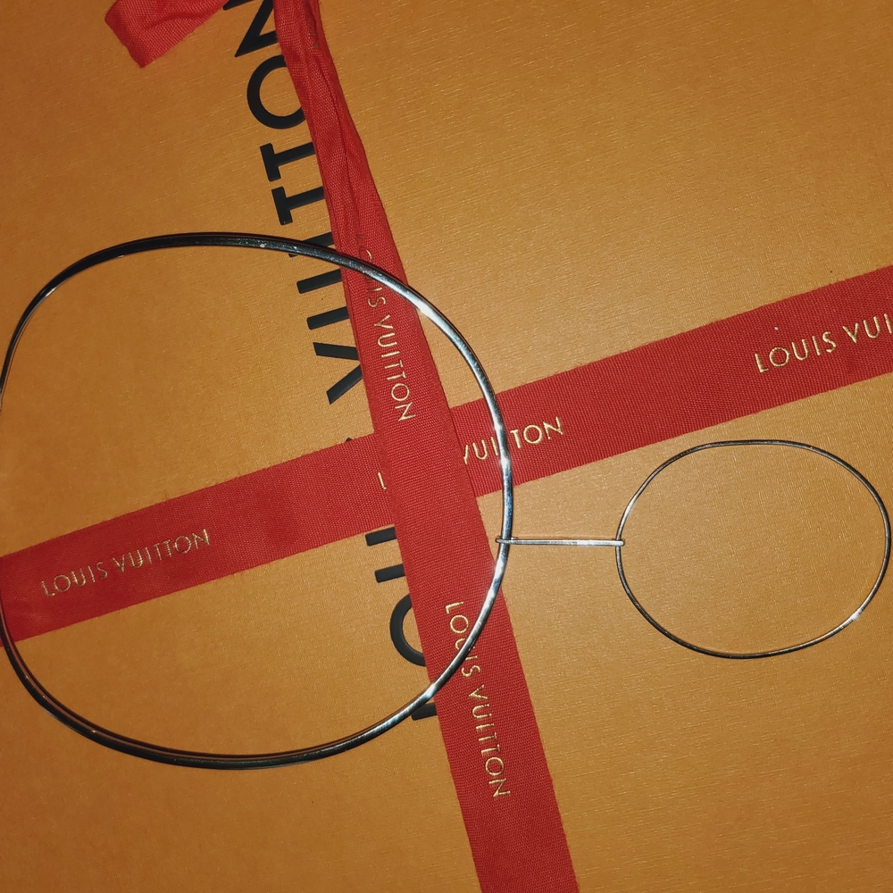 Louis Vuitton Silver Choker Necklace